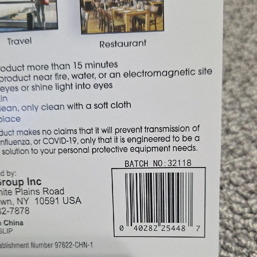 Portable Sanitizing UVC Light - Silver